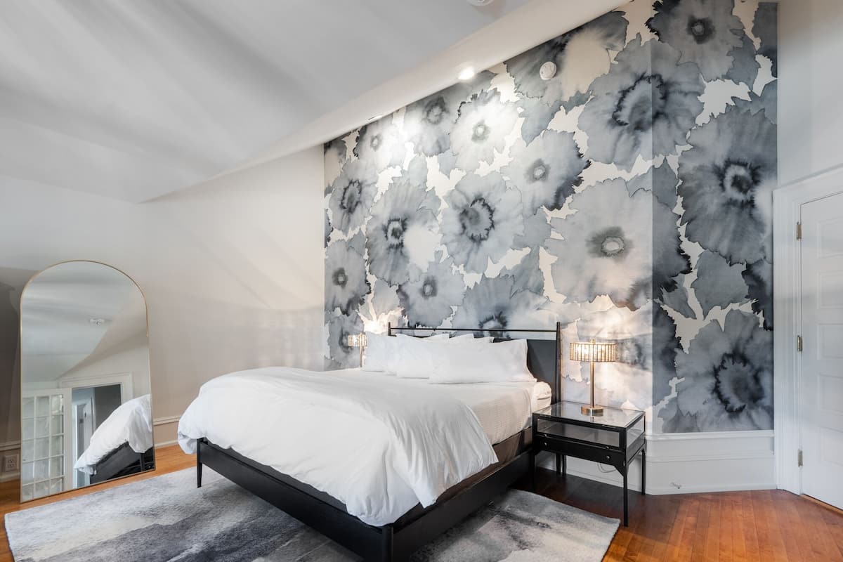 Premium bedding, down duvets, memory-foam beds, individually decorated