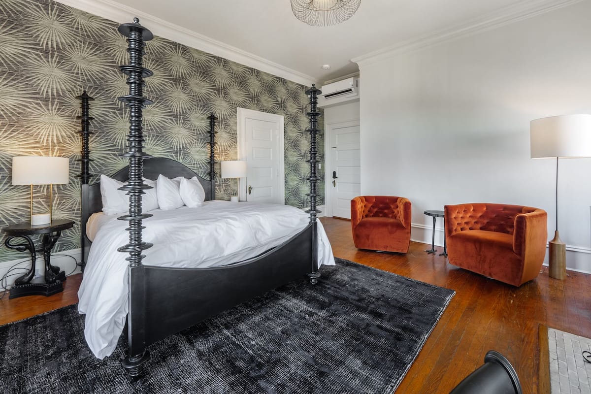Premium bedding, down duvets, memory-foam beds, individually decorated