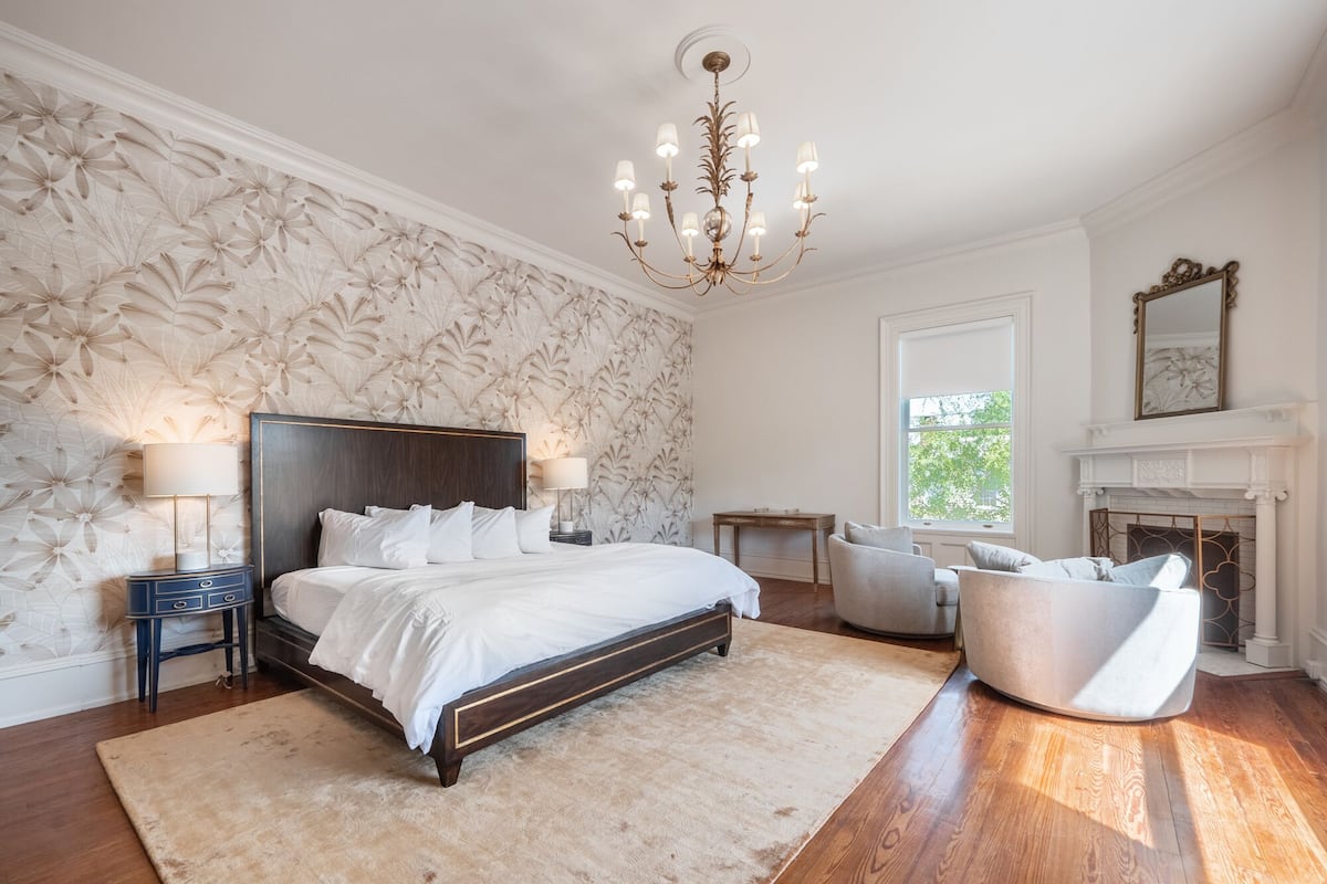 Premium bedding, down duvets, memory-foam beds, individually decorated
