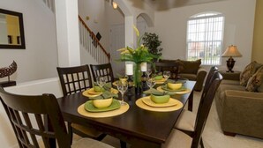 Villa, 5 Bedrooms, Private Pool | Dining - Aviana Resort - 573 Viola By Fairytale VR (Davenport)