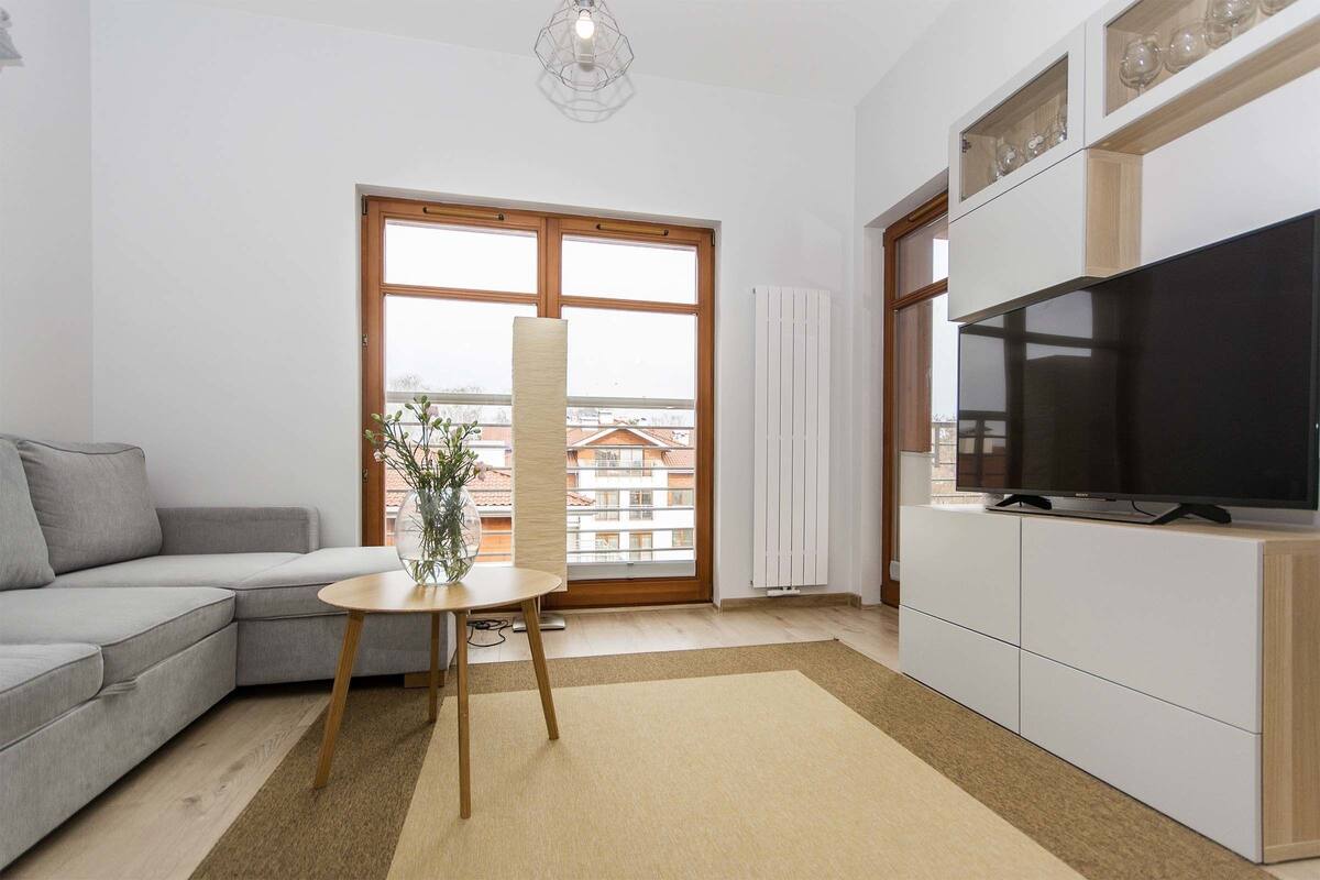 Neptun Apartments Sand | 熨斗/熨衣板、免费婴儿床、免费 WiFi、特色装修