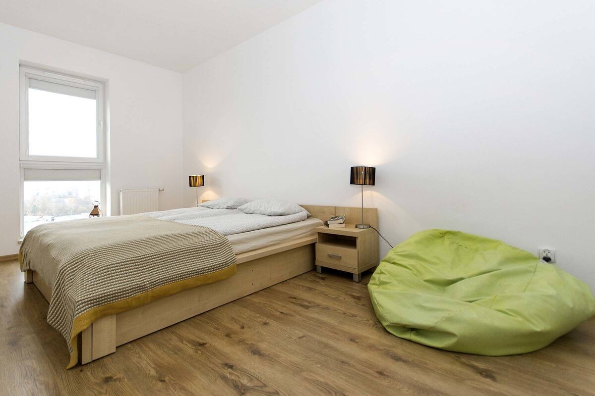 Neptun Apartments 4 Oceany, ul.Obroncow Wybrzeza | 熨斗/熨衣板、免费婴儿床、免费 WiFi、特色装修