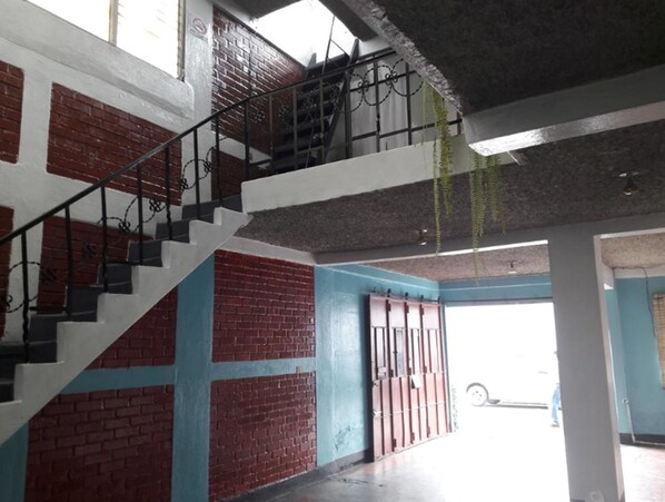 Interior entrance