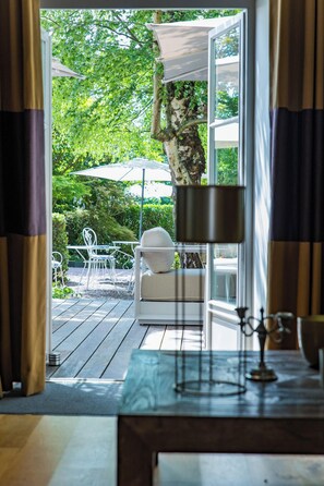 Terrace/patio - Hôtel Le d'Avaugour (Dinan)