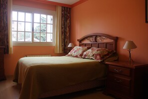 Apartment, 2 Double Beds | Blackout drapes, iron/ironing board, bed sheets