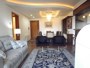 Living room - Alto Padrão no Centro de Gramado (Gramado)