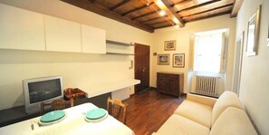 Apartment, 1 Schlafzimmer | Wohnbereich | Fernseher