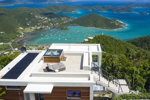 Panoramic Villa, 1 King Bed, Ocean View (Papaya) | Terrace/patio - Calichi at Picture Point (St. John)