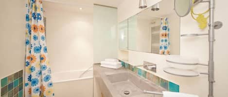 Appartement, 2 chambres, non-fumeur | Salle de bain