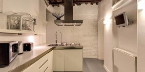 Appartamento, 2 camere da letto, non fumatori | Cucina privata | Frigorifero con congelatore, microonde, forno, piano cottura