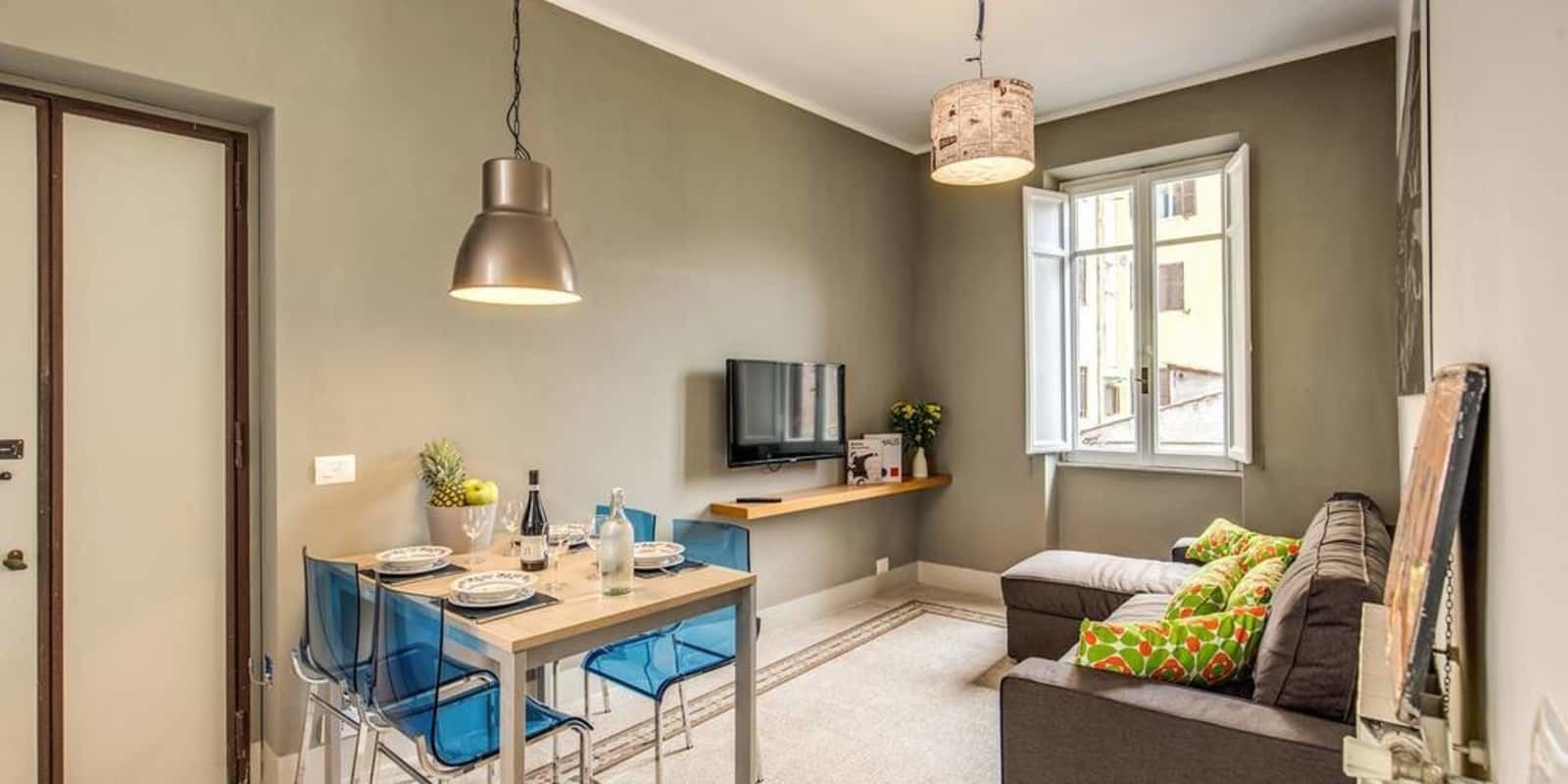apartman, 3 hálószobával | Nappalirész | Okostévé