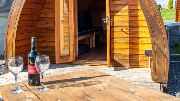 Basic-Ferienhütte | Badezimmer | Handtücher