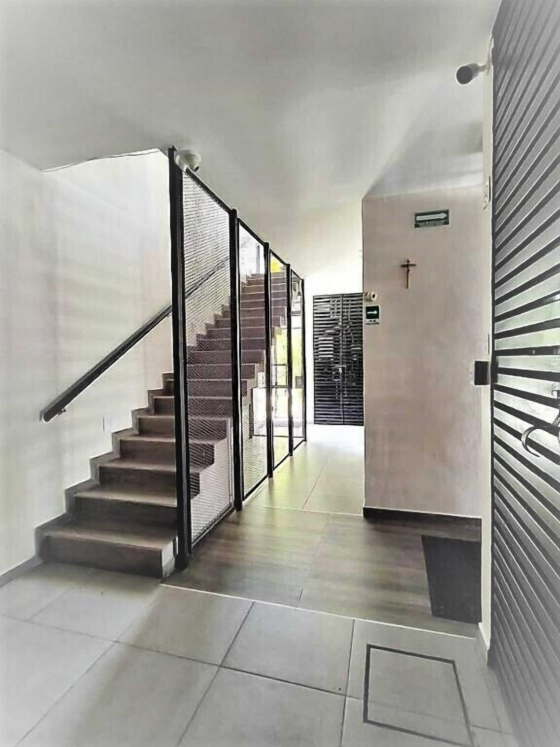 handrails in hallways