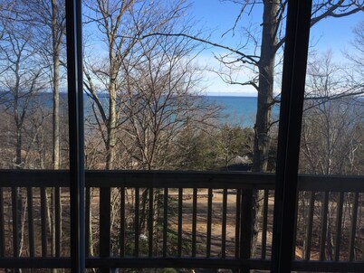 Secluded Cottage On Tunnel Of Trees w/ Private Lake Michigan Beach Access
