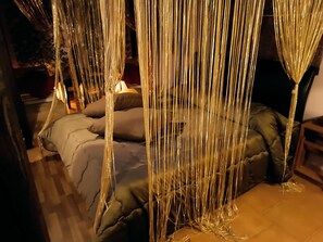 3 quartos, cofres nos quartos, ferros/tábuas de passar roupa