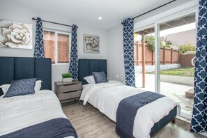 8 多间卧室、熨斗/熨衣板、免费 WiFi、床单