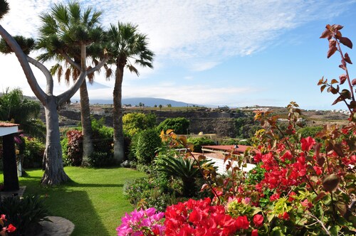 Comfortable home with a beautiful blooming garden and a view of the Atlantic
