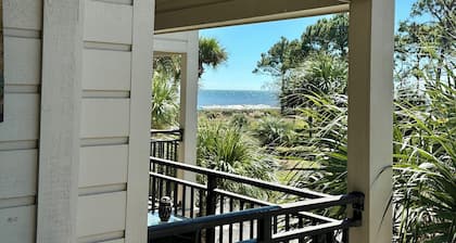 Schöne Aussicht vom Balkon Kostenlose Mitgliedschaft für Fahrräder / Stühle / Sonnenschirm / Fitnessstudio