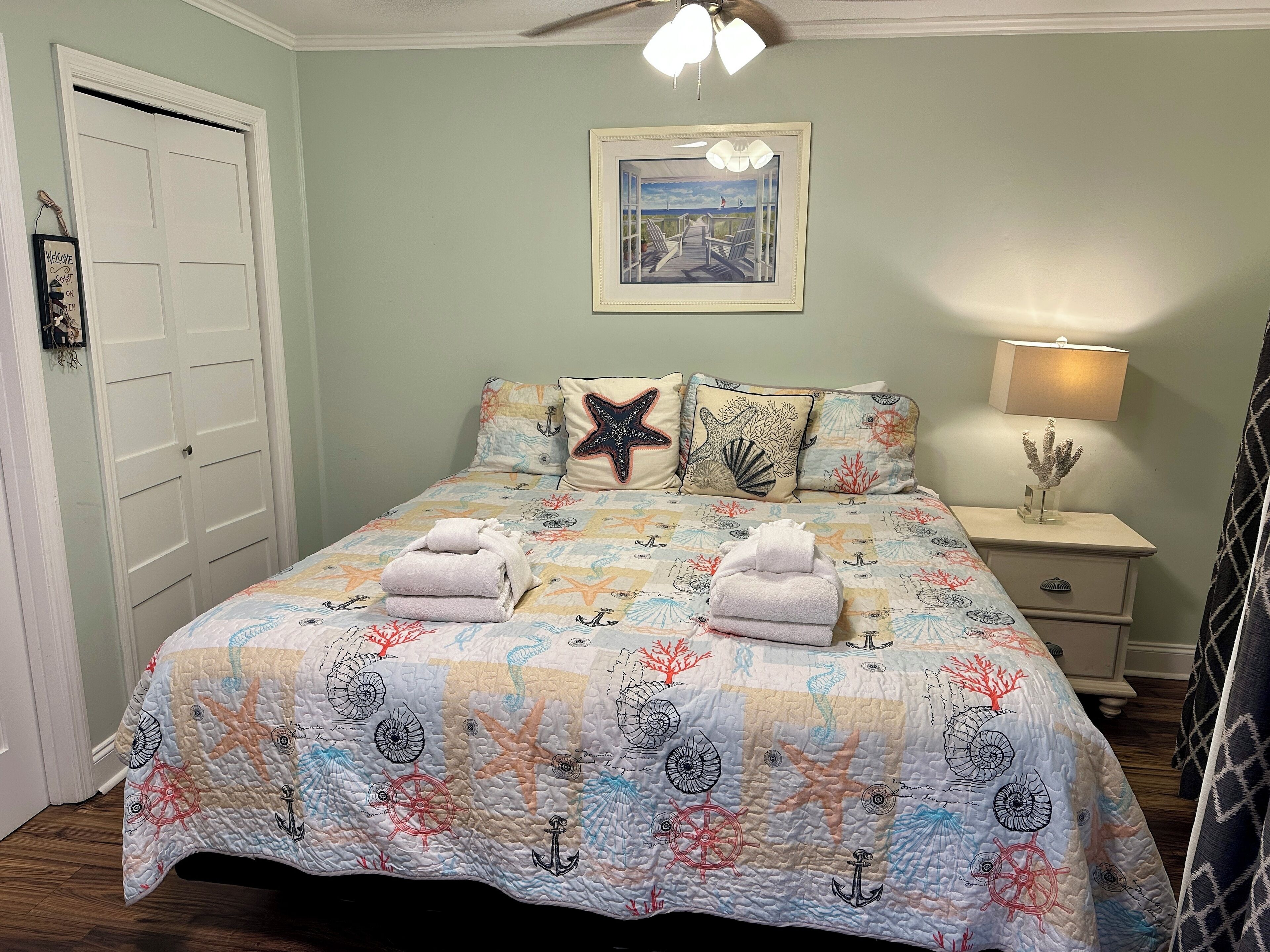 1 Schlafzimmer, Bügeleisen/Bügelbrett, kostenloses WLAN, Bettwäsche