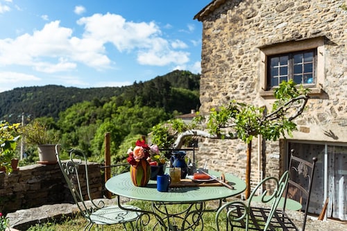 Haus in den Ausläufern der Cevennes mit außergewöhnlichem Ausblick