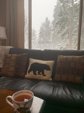 Älytelevisio, takka, videopelejä, DVD-soitin