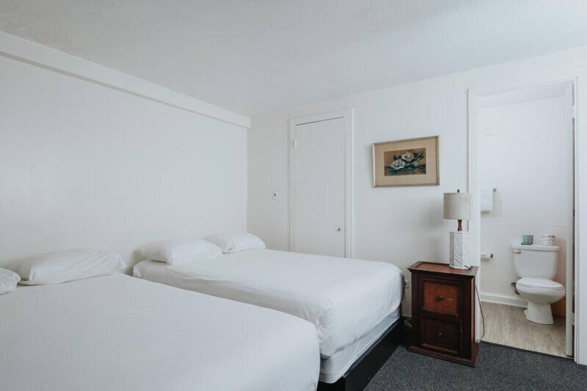 Standard Room, 2 Queen Beds | Egyptian cotton sheets, premium bedding, desk, laptop workspace
