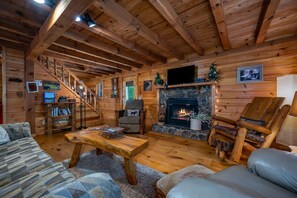 TV connectée, cheminée, console de jeux vidéo, lecteur de DVD