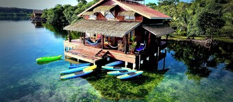 Eco Aqua Over-the-Water Villa in Dolphin Bay, Bocas del Toro, Panama