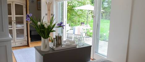 1 chambre, fer et planche à repasser, Wi-Fi gratuit, draps fournis