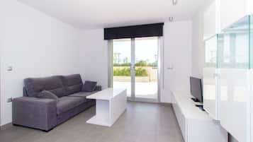 Televisión y impresora