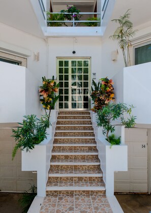 Entrada de la propiedad