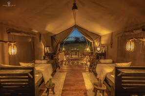 Premium bedding, down comforters, memory foam beds - Mara Major Camp (Maasai Mara)