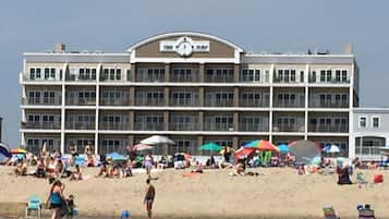 On the beach