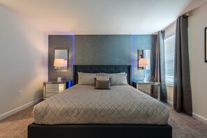 6 bedrooms, iron/ironing board, travel cot, free WiFi