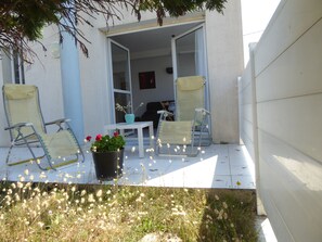 Terrace/patio - Huoneisto Luokiteltu 3 Yhdellä Tasolla Merinäköalalla (Vendays-Montalivet)