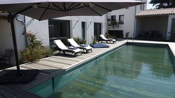 Piscine chauffée