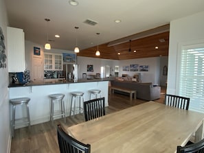 Dining - Copano Bayfront Home w 385' private pier w night lights! (Rockport)