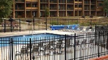 Indoor pool, outdoor pool
