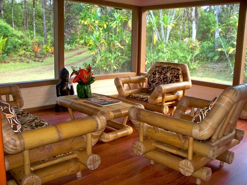  Enchanting Rainforest Hideaway, on 2 Private Acres to yourself.  Pahoa/Keaau  