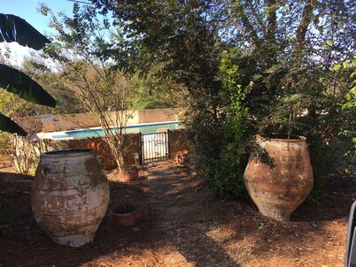 Cottage. 3 bedrooms, 2 baths and full kitchen on sheep and goat farm