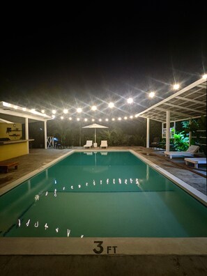 Outdoor pool - Beautiful & Private Villa-- Centrally Located In Runaway Bay, Jamaica W.I. (Runaway Bay)