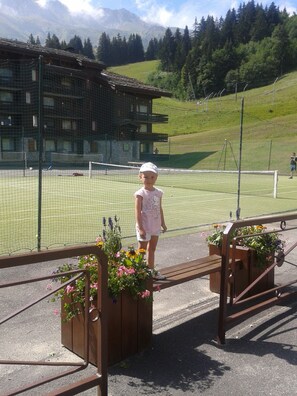 Sport court - 3 * appt, 5 people in the heart of the resort, open to hikers out of season (Les Avanchers-Valmorel)