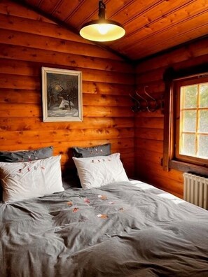 3 bedrooms, desk, iron/ironing board, free WiFi - Cosy chalet close to the slopes with lake view (Les Angles)