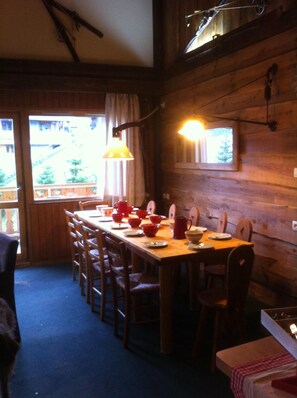 Dining - Large apartment in Meribel-Mottaret (facing south) (Les Allues)