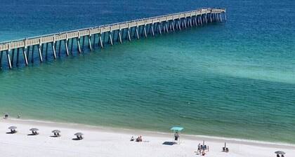 Sound side Water views, privacy and just steps from Gulf