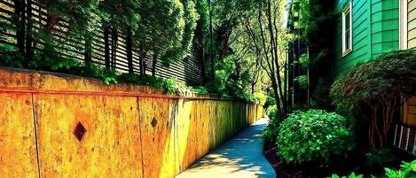 Enceinte de l’hébergement