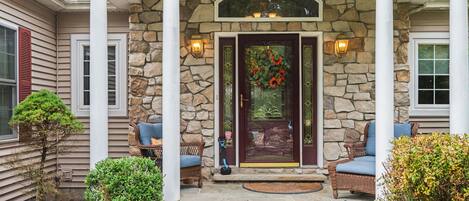 تفاصيل الفندق من الخارج