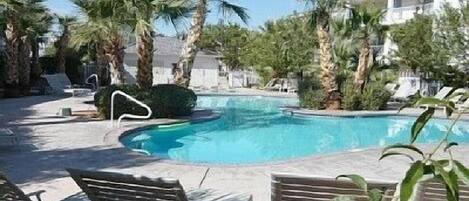 Indoor pool, outdoor pool