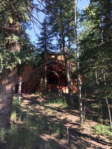 Bear Paw Haven-nestled in the trees. Pet & family friendly. HOT TUB, Free WiFi