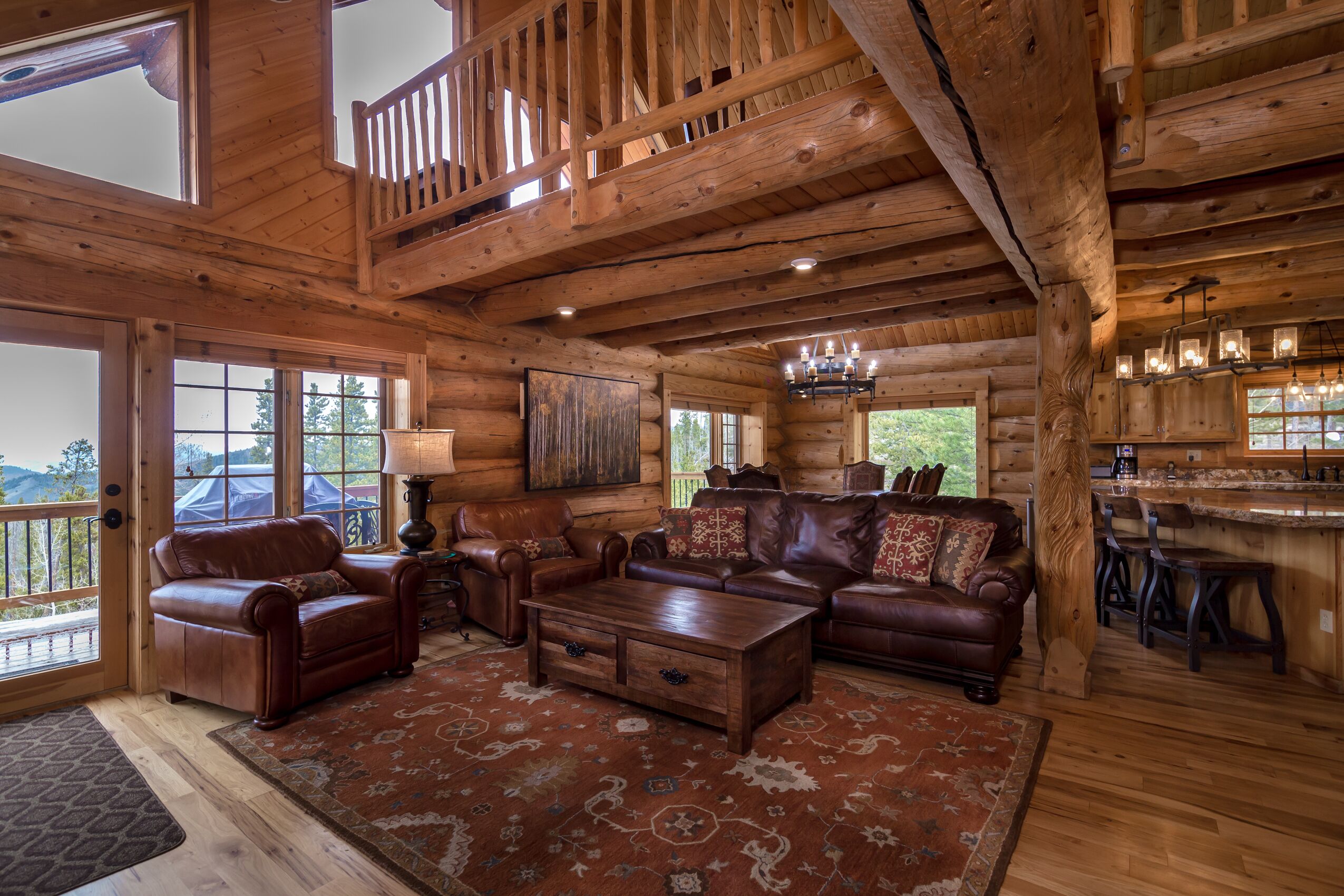 TV, fireplace, DVD player, video library